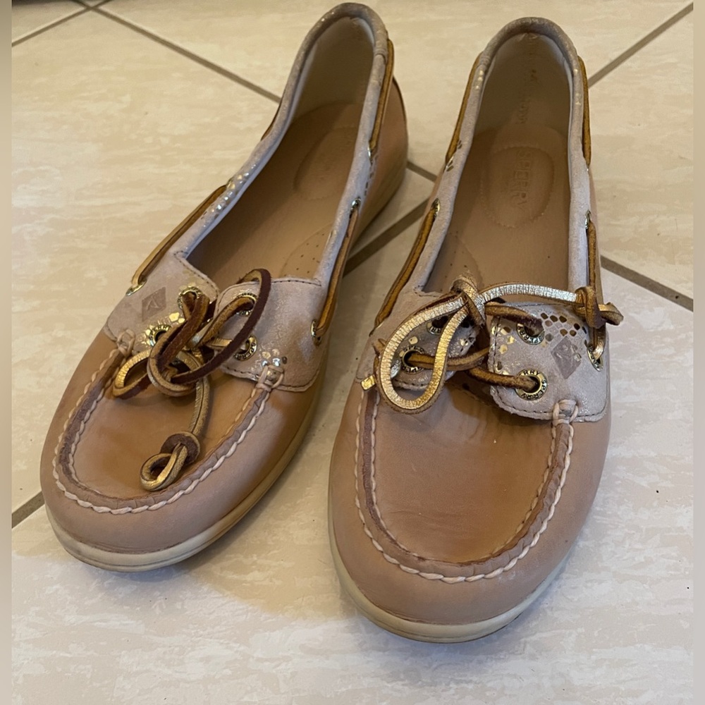 Tan Boat Shoes
